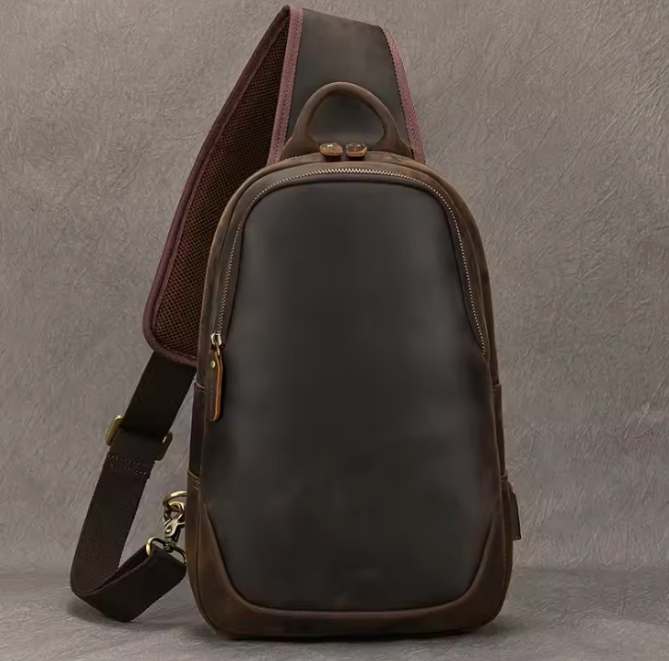 Vin | Leather Casual Crossbody Bag