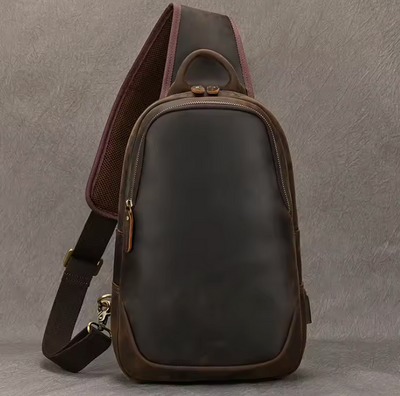Vin | Leather Casual Crossbody Bag