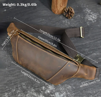 Randy | Men's Leather FrontBags