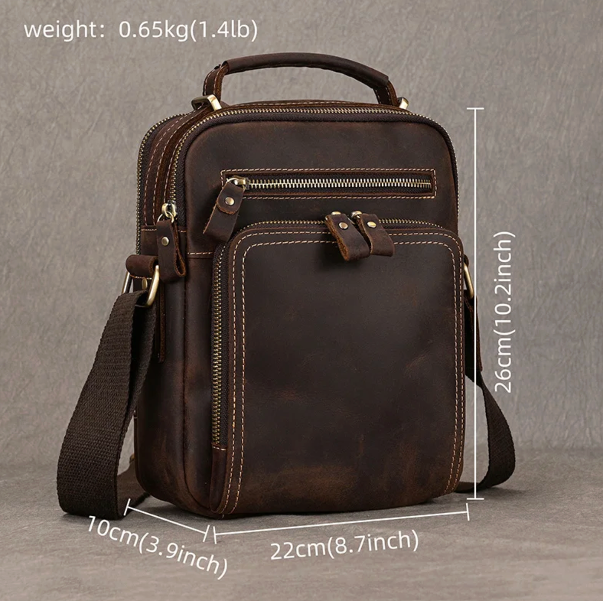 River | Leather Shoulder Bag