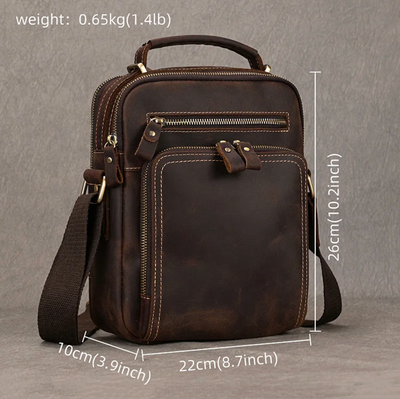 River | Leather Shoulder Bag