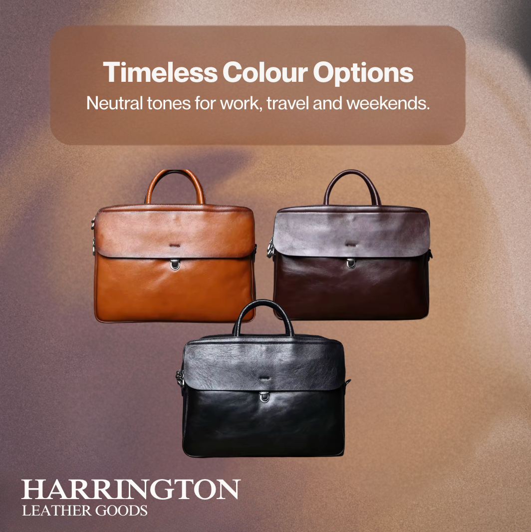 Reggie | Genuine Leather Men's Bag Natural Cowhide Vintage Handbag