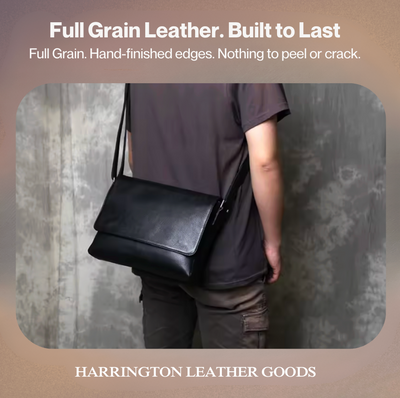 Don | Men's Leather Crossbody Bag