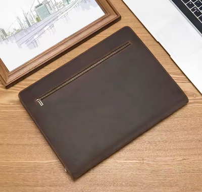 Remy | Multifunction Genuine Leather Pad folio Bag