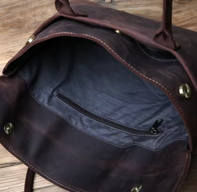 Rufus | Retro Men's Leather Casual Briefcase