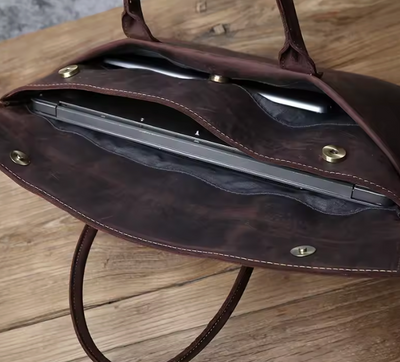 Rufus | Retro Men's Leather Casual Briefcase