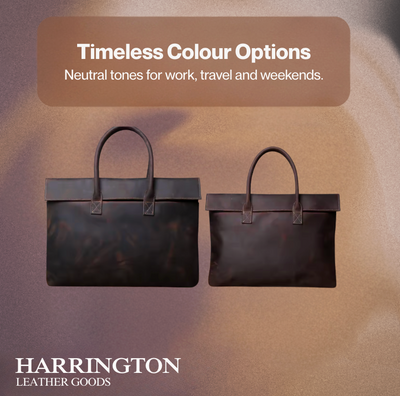 Rufus | Retro Men's Leather Casual Briefcase