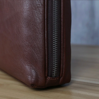 Rudolf | Vintage Style Men's Leather Briefcase