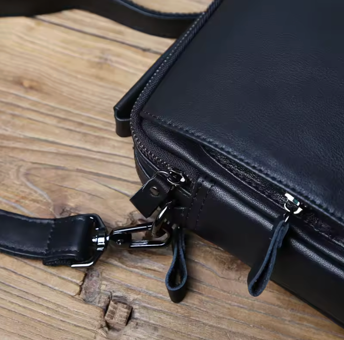 Rene | Leather Men's Shoulder Cross Body Bag