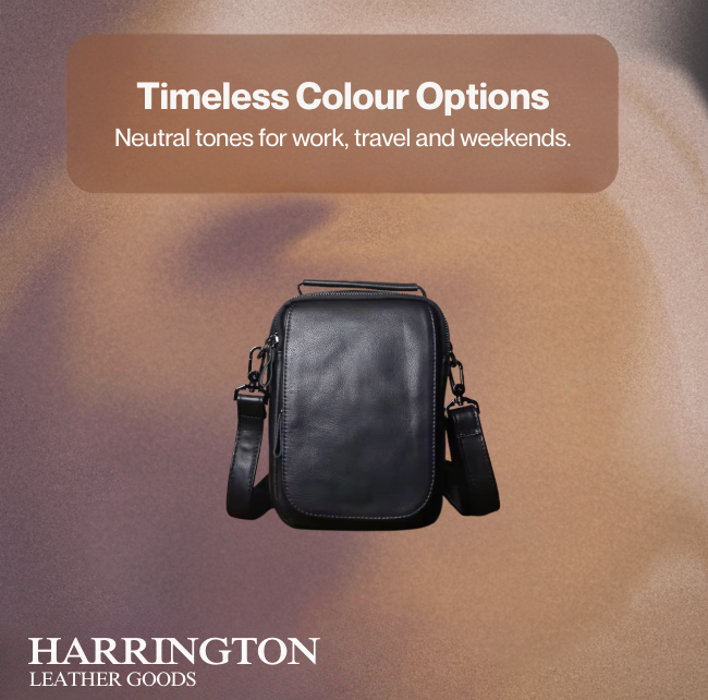 Rene | Leather Men's Shoulder Cross Body Bag