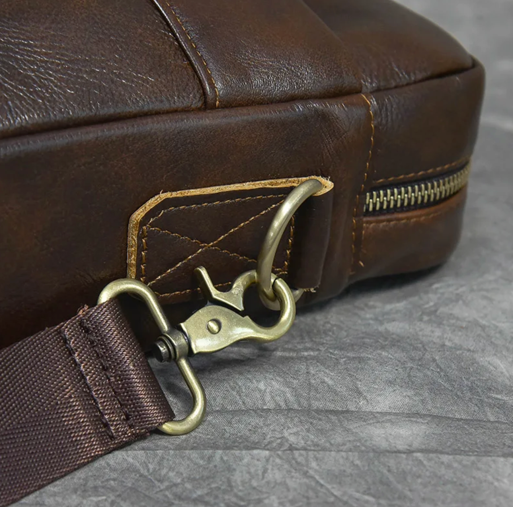 Revo | Genuine Leather Bag 15.6 inch Laptop Computer bag