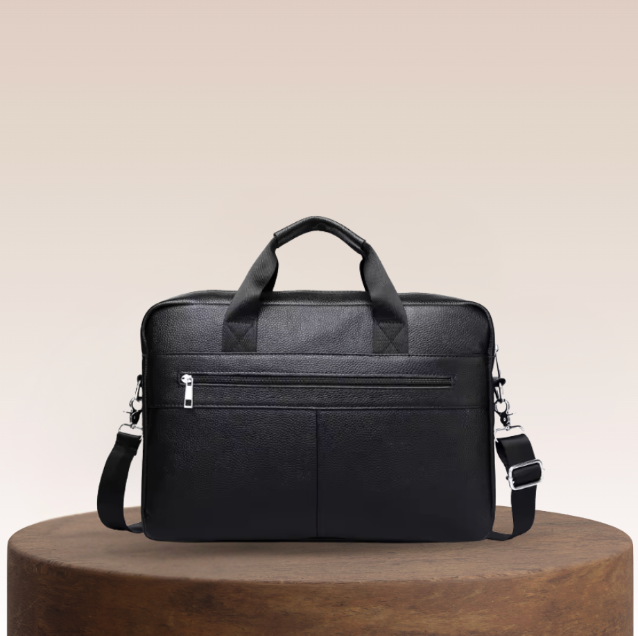 Lark | Genuine Leather Hard Case for Men Luxury Laptop Bags