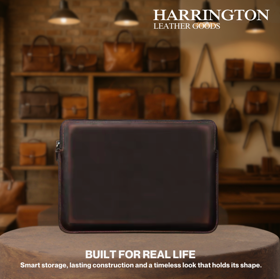 Julio | Crazy Horse Leather Case for MacBook Air M1 M2 M3