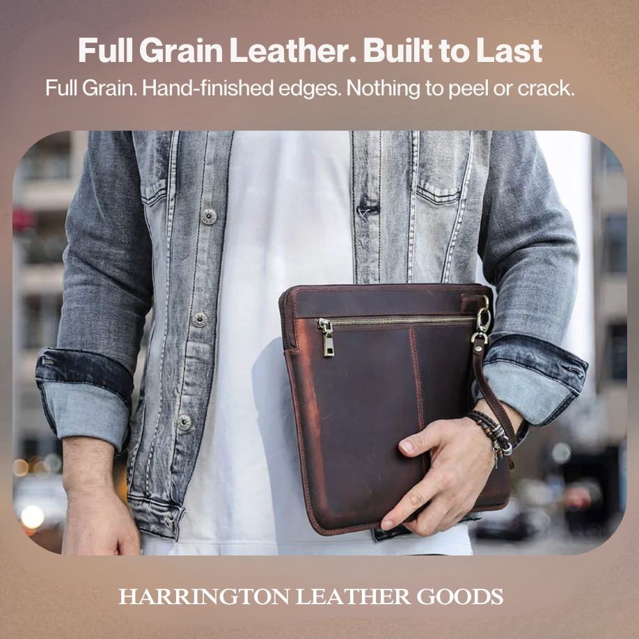 Julio | Crazy Horse Leather Case for MacBook Air M1 M2 M3