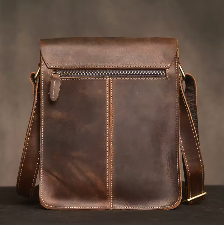 Marc | Men's Pencil Case Handbag Genuine Leather