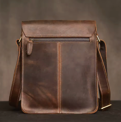 Marc | Men's Pencil Case Handbag Genuine Leather