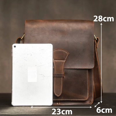 Marc | Men's Pencil Case Handbag Genuine Leather