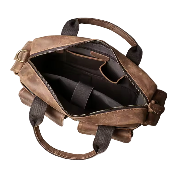 Langford Compact Leather Briefcase