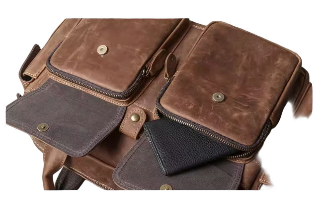 Langford Compact Leather Briefcase