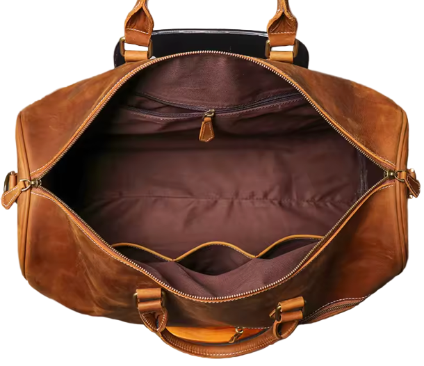 Wellington Weekender Leather Duffel