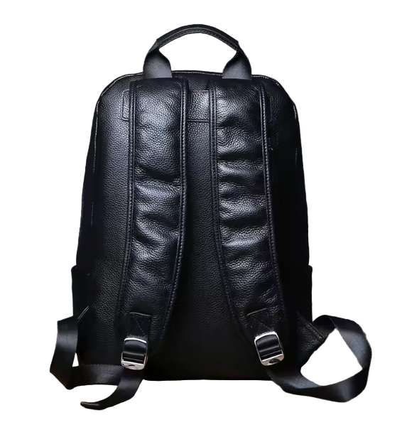 Whitmore Minimal Leather Blackpack