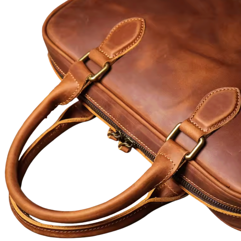 Finsley Slim Leather Briefcase