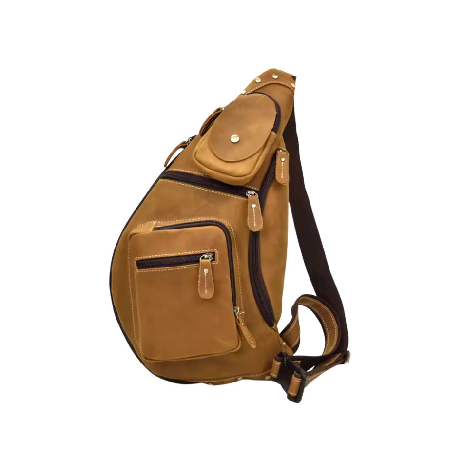 Vin Leather Casual Crossbody