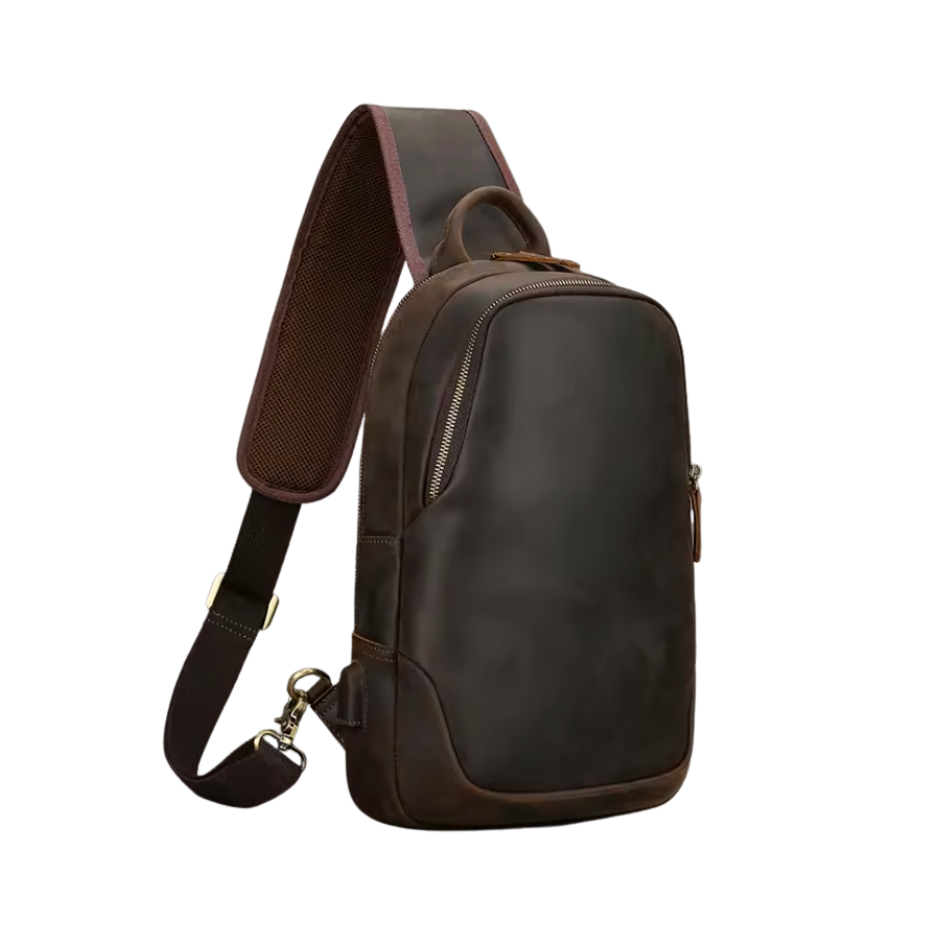 Vin | Leather Casual Crossbody Bag