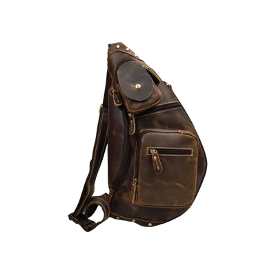 Vin | Leather Casual Crossbody Bag