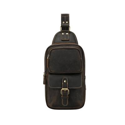 Luis | Men's Genuine Leather Sling Bag