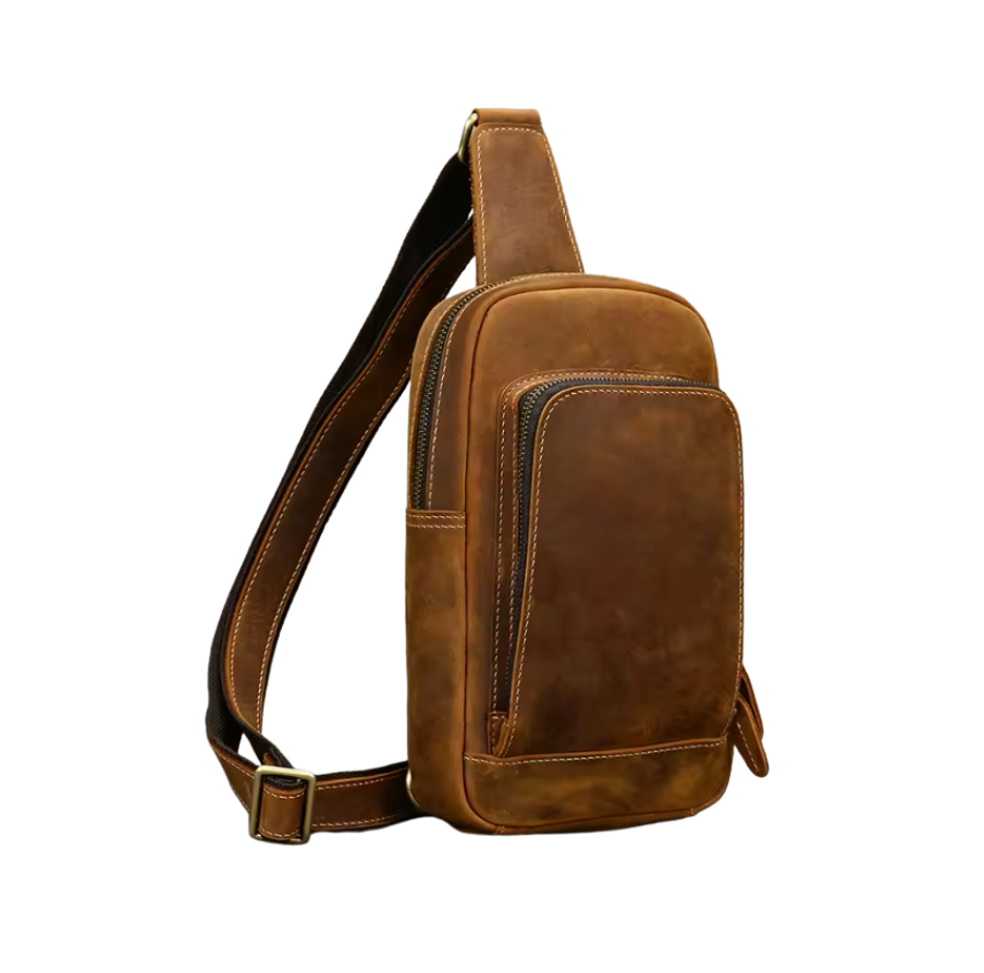 Donald Leather Crossbody