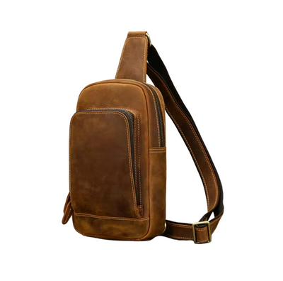 Donald | Leather Crossbody Sling Bag for Men