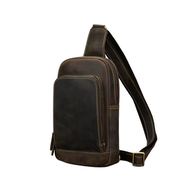 Donald | Leather Crossbody Sling Bag for Men
