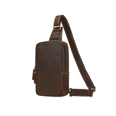 Donald | Leather Crossbody Sling Bag for Men