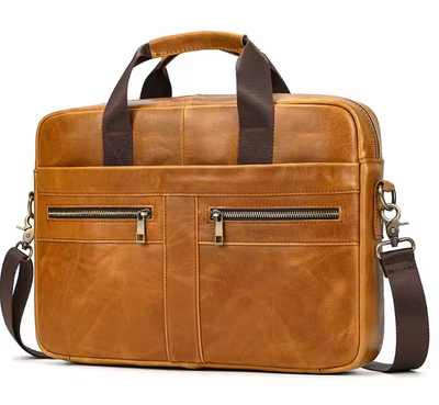 Revo | Genuine Leather Bag 15.6 inch Laptop Computer bag