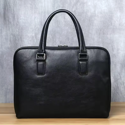 Rudolf | Vintage Style Men's Leather Briefcase