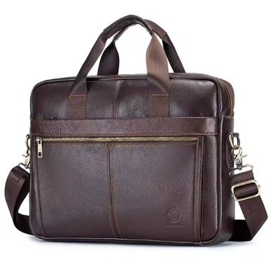 Lark | Genuine Leather Hard Case for Men Luxury Laptop Bags