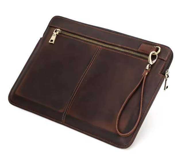 Julio | Crazy Horse Leather Case for MacBook Air M1 M2 M3