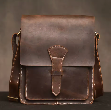 Marc | Men's Pencil Case Handbag Genuine Leather