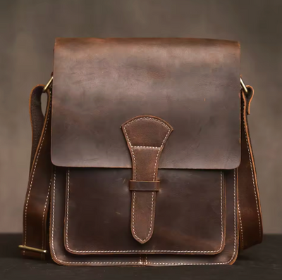 Marc | Men's Pencil Case Handbag Genuine Leather