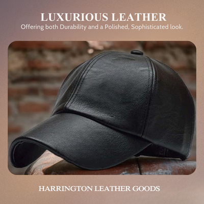 Daniel | Classic Leather-Style Baseball Cap for Men