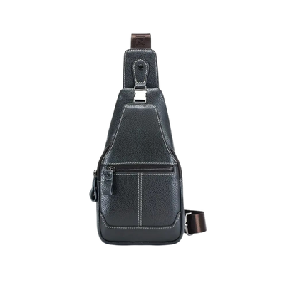 Callum | Leather Crossbody Chest Bag for Men