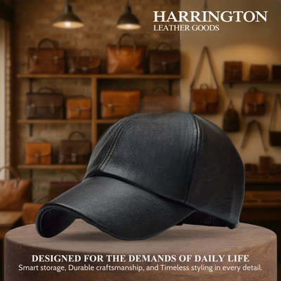 Daniel | Classic Leather-Style Baseball Cap for Men