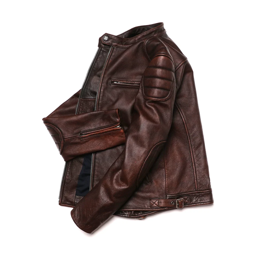 Alexander | Vintage Racer Leather Jacket