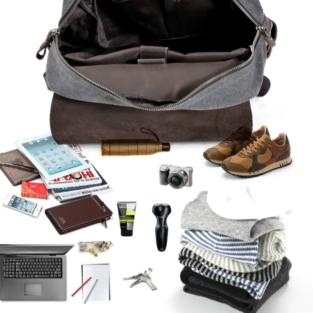 Carter | Urban Canvas Backpack