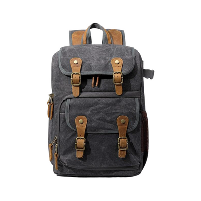 Jerick | Vintage Canvas Camera Backpack