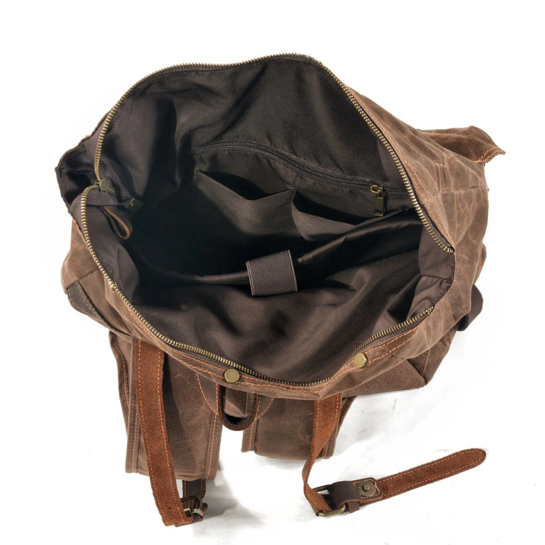 Nard | Rugged Waxed Canvas Backpack