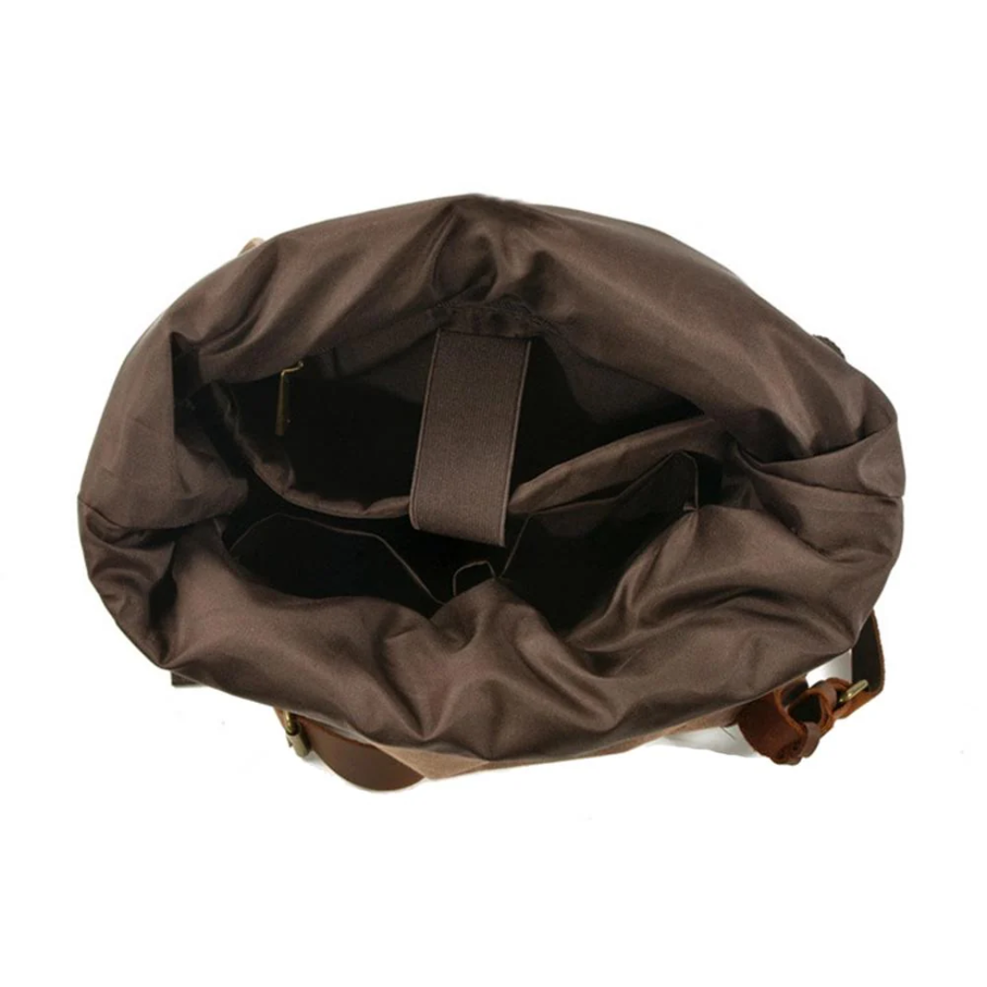 Barron Cross‑Strap Canvas Rucksack