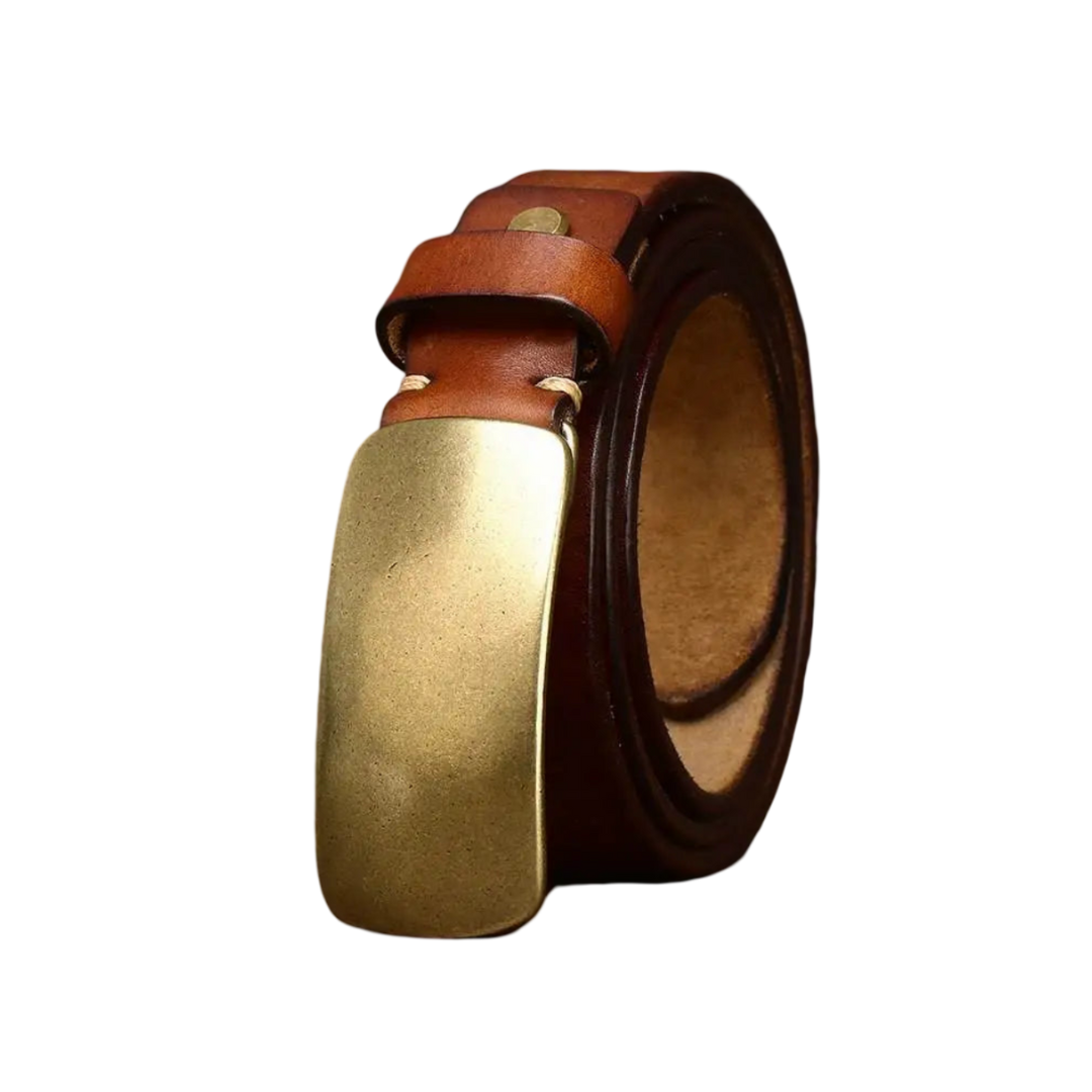 Brunet | Solid Buckle Belt