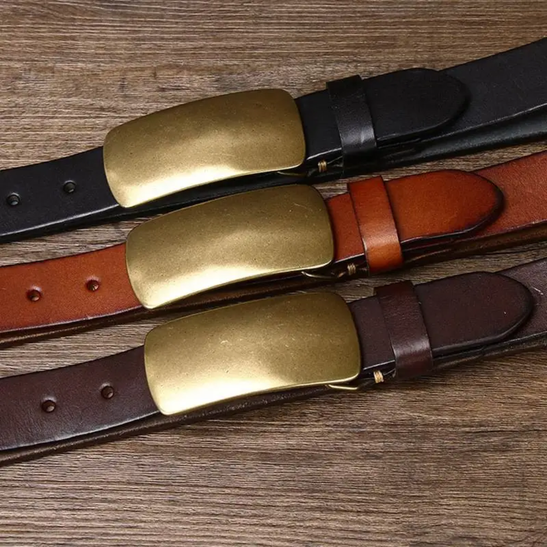 Brunet | Solid Buckle Belt